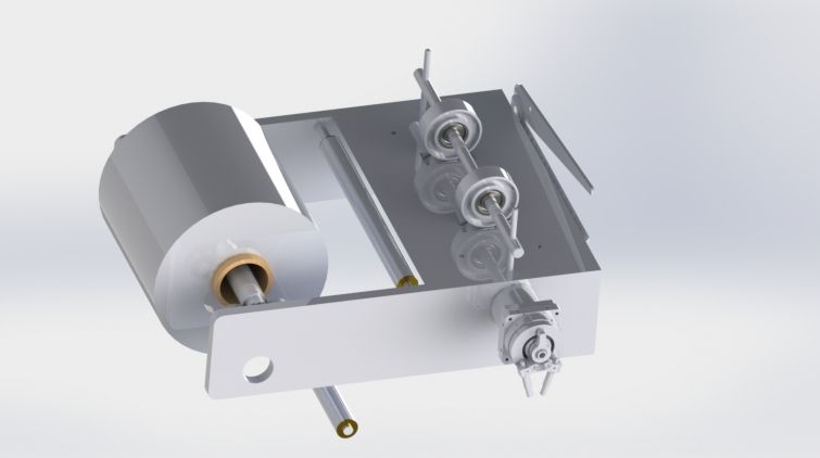 Dévidoir automatique de la machine P500T